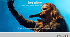 Desktop Screenshot of beatnblow.de